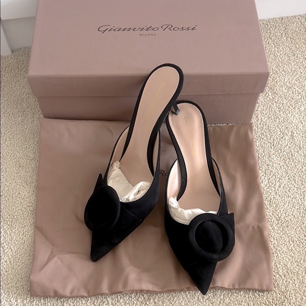 Gianvito Rossi Black Women's Shoes